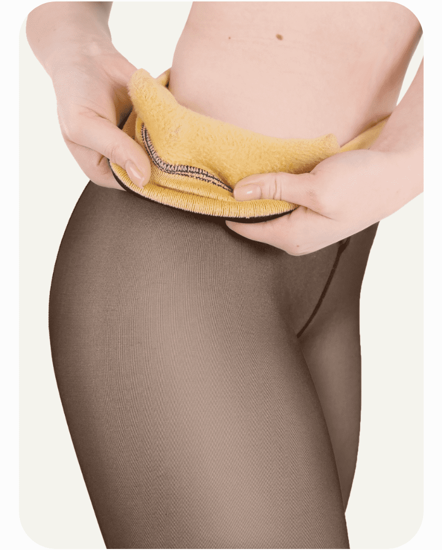 3pcs) 200 den microfibre fleece tights BELLISSIMA (XS/S, BLACK) :  : Fashion